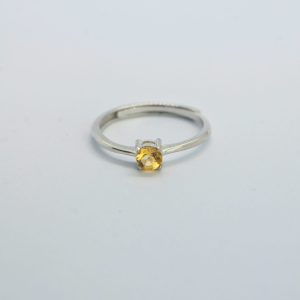 Anillo Topacio Imperial Real ♥ Abundancia Alegría y Creatividad
